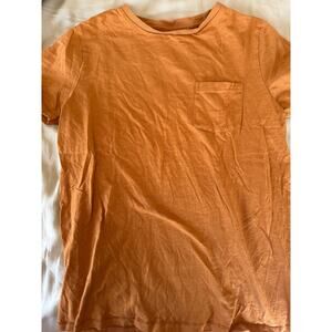 Mini Boden rust yellow shirt size 13-14